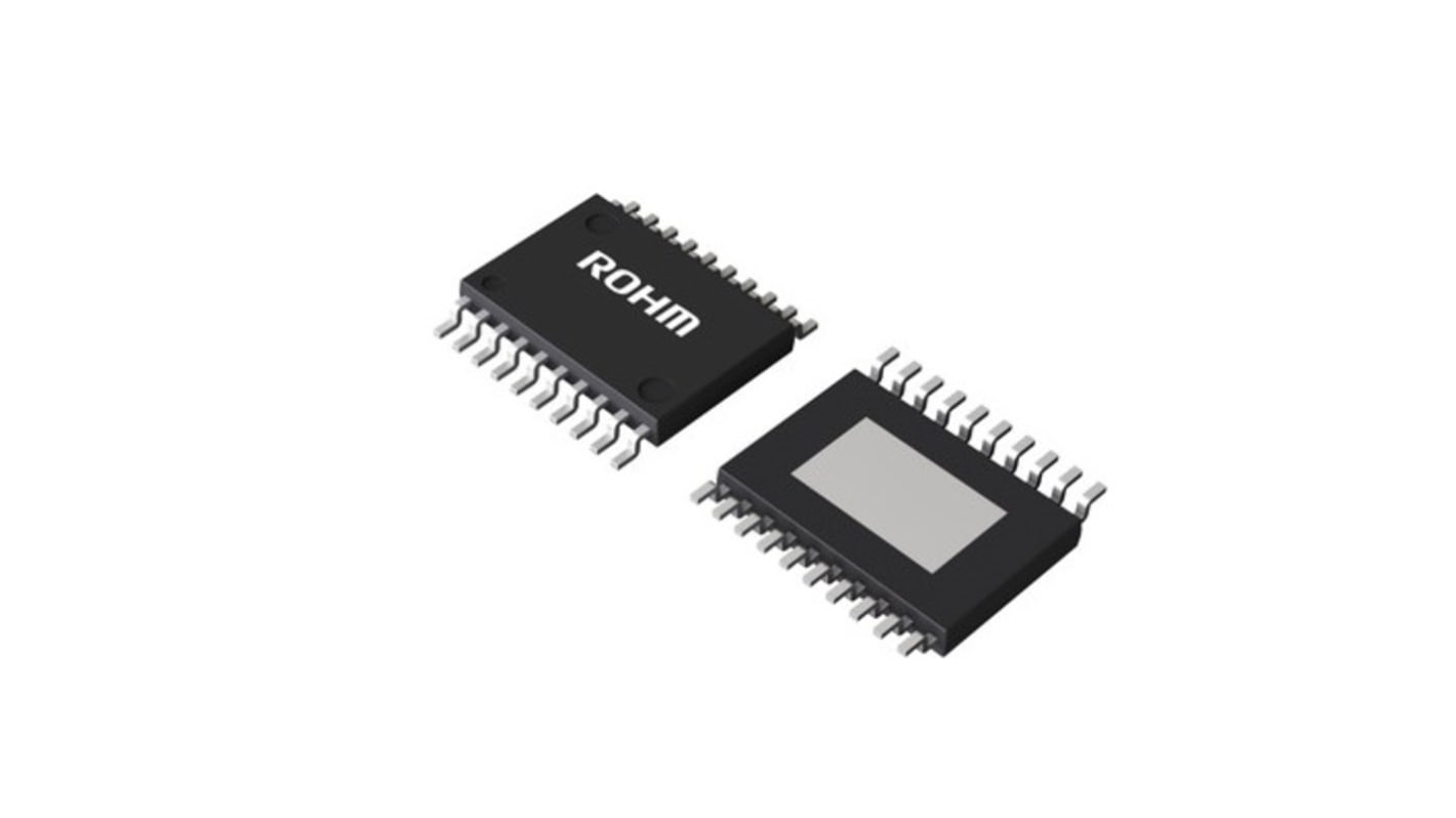 ROHM BD9P205MUF-CE2, 1-Channel, Step Down DC-DC Converter, Selectable 20-Pin, HTSSOP-B20