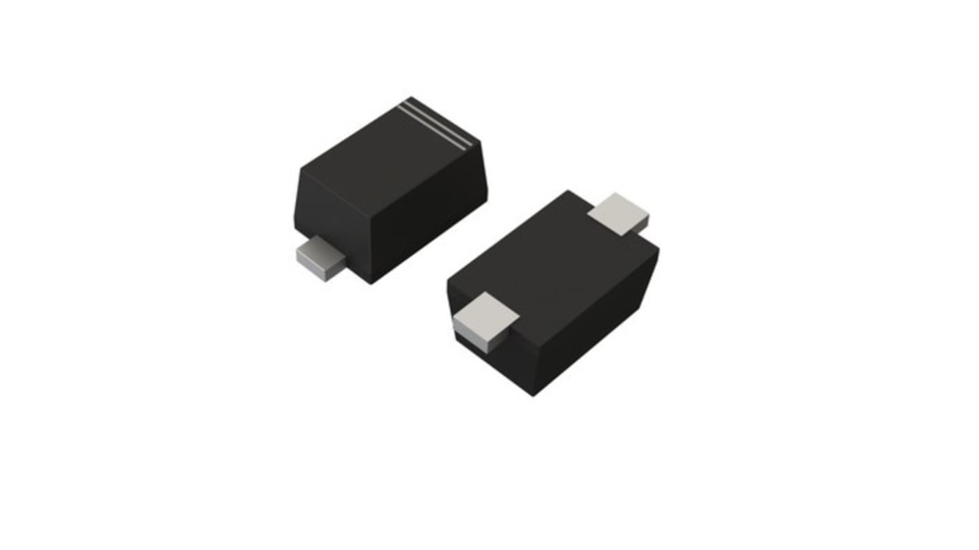 ROHM, 10.21V Zener Diode, Isolated 150 mW SMT 2-Pin SOD-523