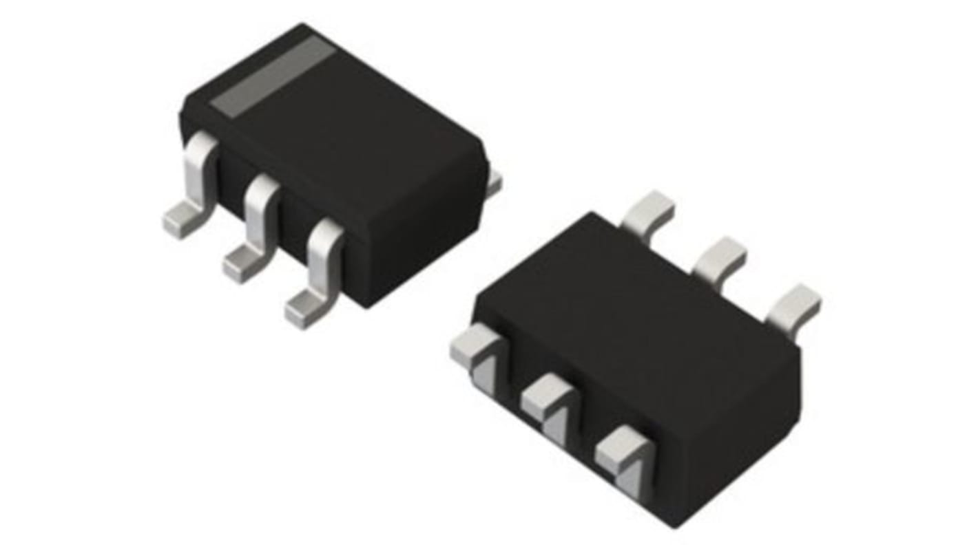 ROHM UMB10NFHATN Dual PNP/PNP Digital Transistor, -100 mA, -50 V, 6-Pin SOT-363