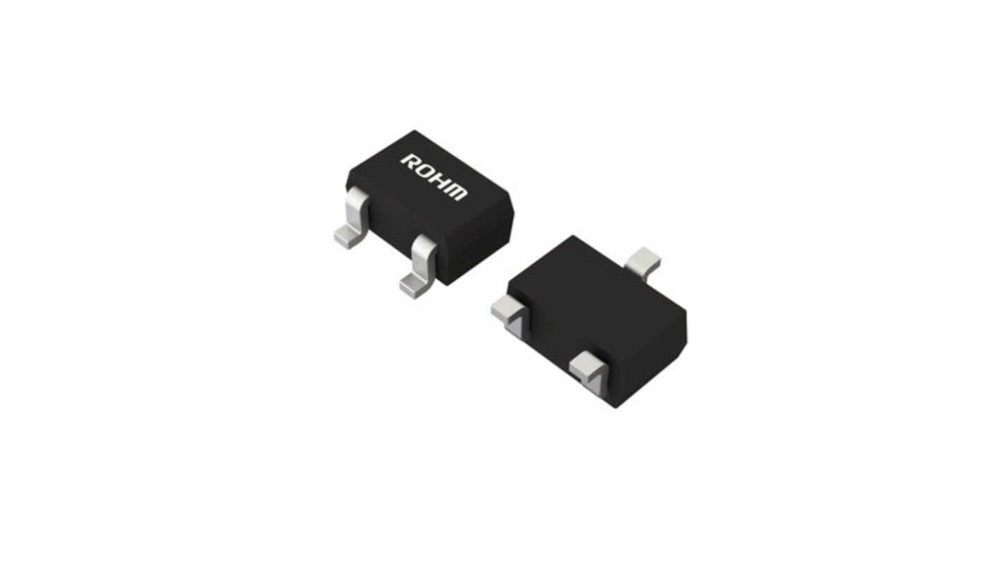 ROHM VT6X12T2R Dual NPN Transistor, 100 mA, 50 V, 6-Pin VT6X12