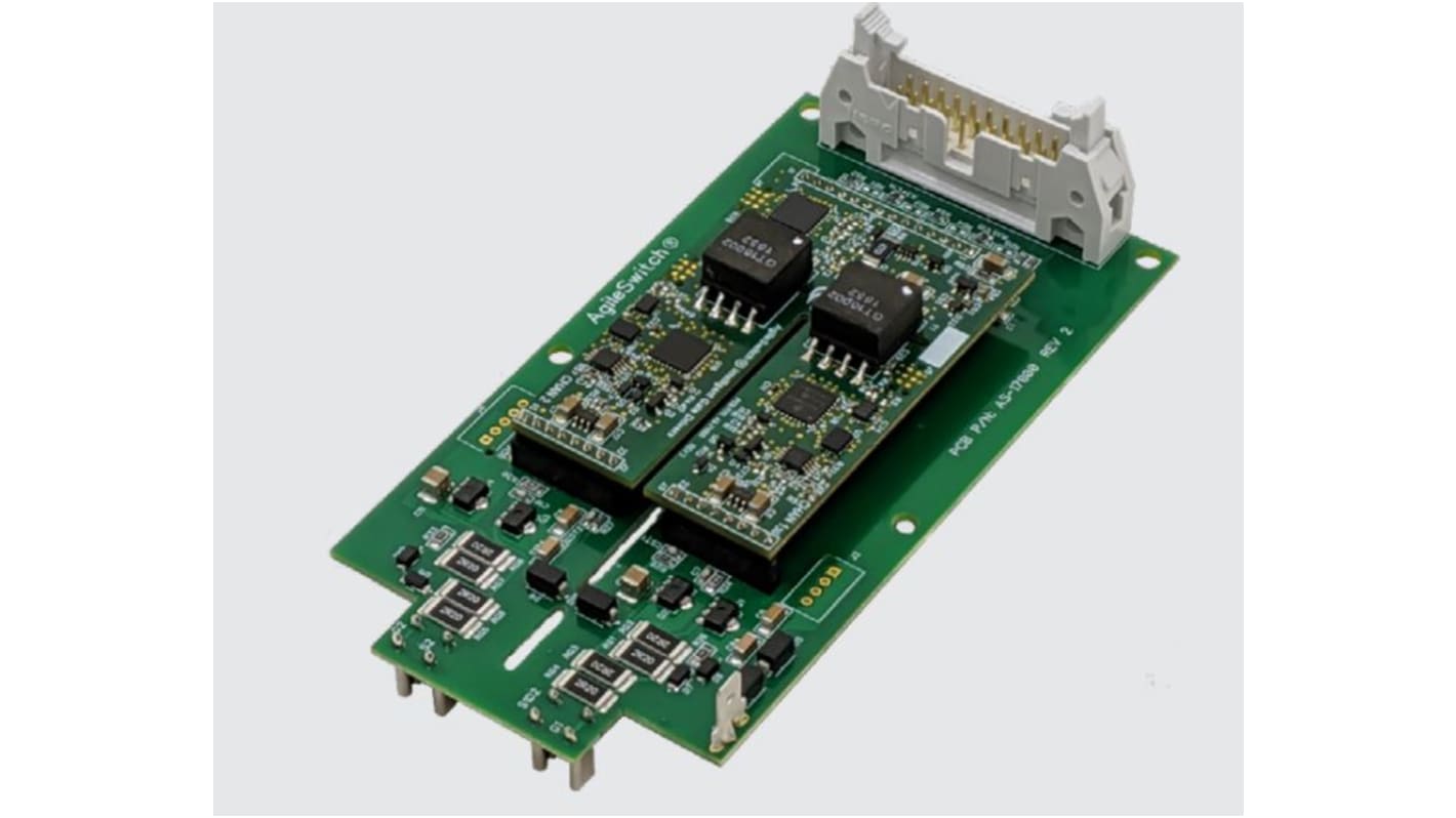 Microchip ASDAK Augmented Switching™ Technology Accelerated Development Kit for 2ASC-17A1HP, 62CA4 for 2ASC-17A1HP-62