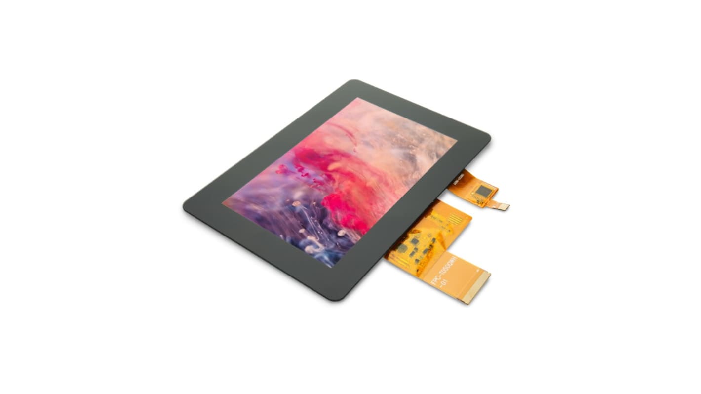 Display LCD TFT TFT táctil MikroElektronika de 5plg, 800 x 480pixels, WVGA