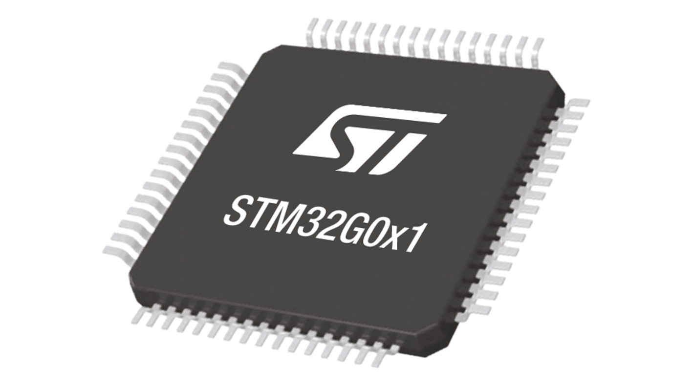 STMicroelectronics Mikrocontroller STM32G0 ARM Cortex M0+ 32bit SMD 512 KB LQFP 64-Pin 64MHz