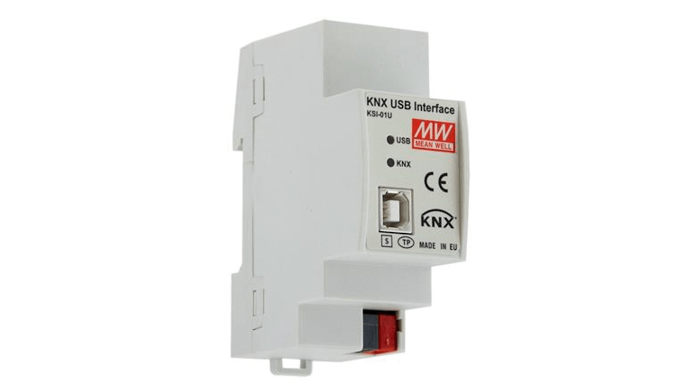 KSI01U MEAN WELL 2Contact Interface Module, DIN Rail Mount RS