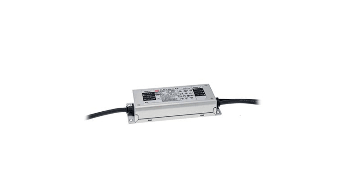 Driver LED corriente constante MEAN WELL XLG-150, IN: 100-305 V, OUT: 12V, 12.5A, 150W, regulable