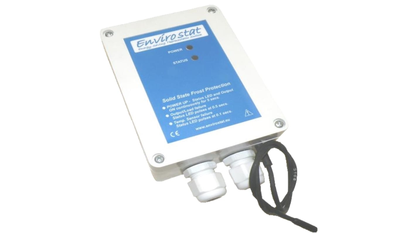 United Automation Envirostat FP4I Thermostat, 4 Std. Programm 20A / 230 V Wechsler 1-polig mit LED Display