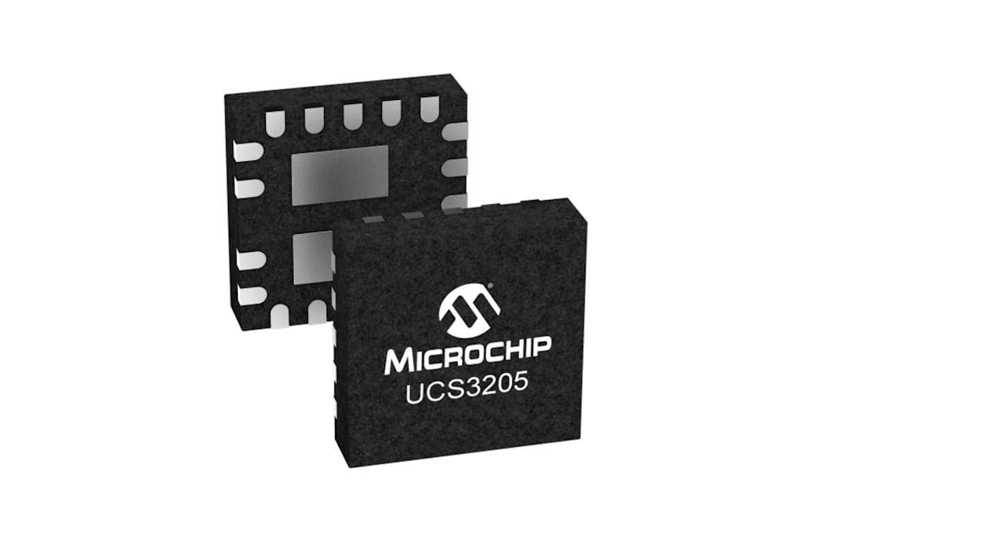 Interruttore di alimentazione Microchip, 1 canale, VQFN-19, 8 pin, 22 V, 5A, 30mΩ