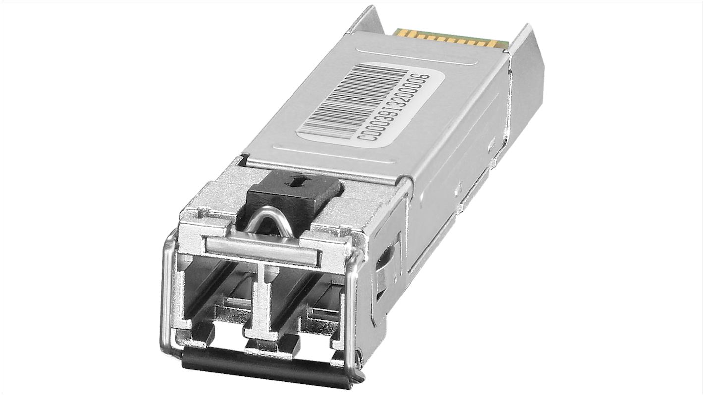 Siemens 6GK5991-1AF00-8AA0 Fibre Optic Transceiver, LC Connector, 1x 100Mbps, 1310nm SFP