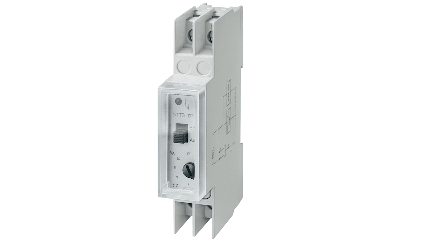 Relé de supervisión Siemens serie 5TT3, NC, montaje en panel