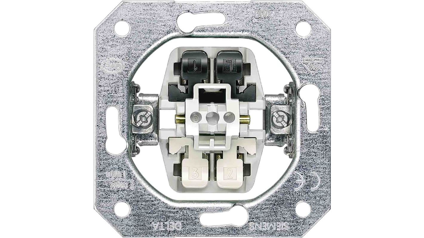 Włącznik światła, 10A, 250V, IP20, Siemens