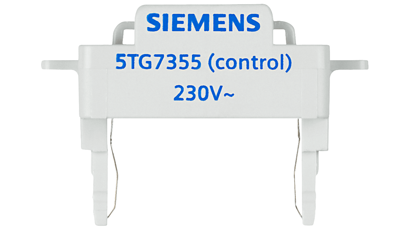 Siemens Druckschalter Blau beleuchtet 230V