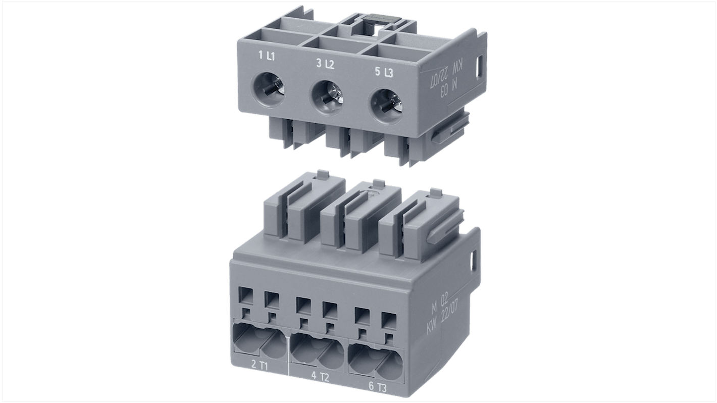 Conexión de circuito principal Siemens, para usar con 3RA6