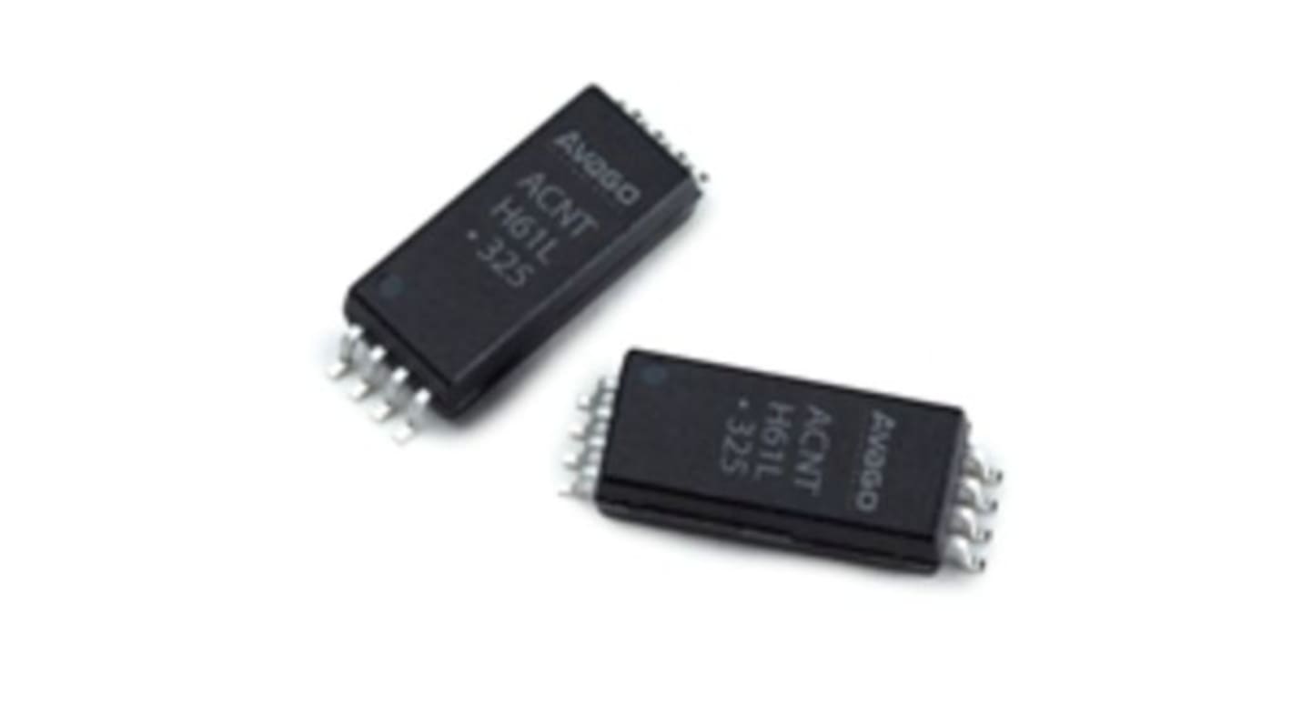 Optoacoplador Broadcom ACNT de 1 canal, Vf= 1.85V, OUT. CMOS, mont. superficial, encapsulado SO, 8 pines