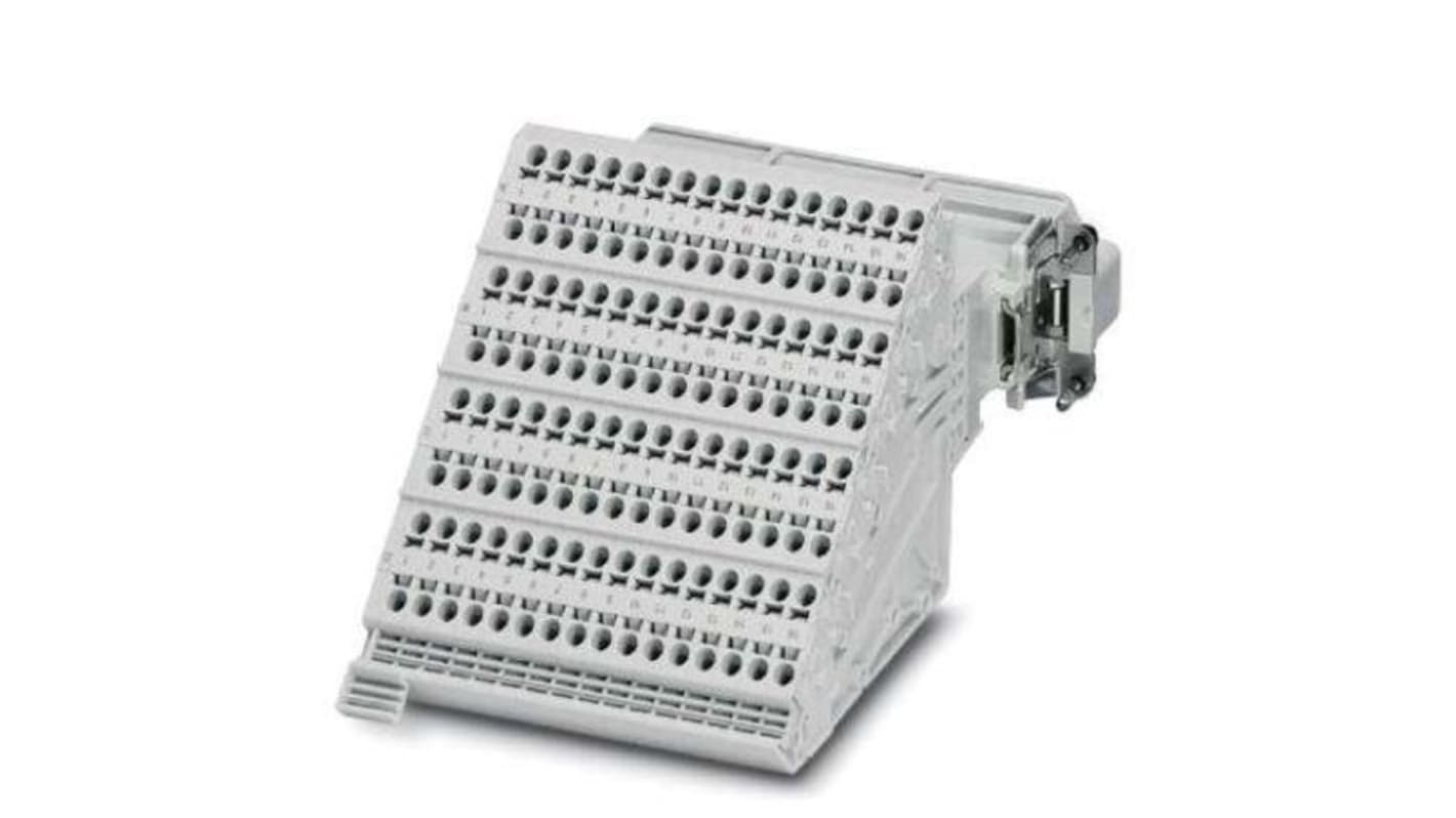 Phoenix Contact Terminal Adapter, 64 Way, 10A, Male, D64, Panel Mount, 250 V ac