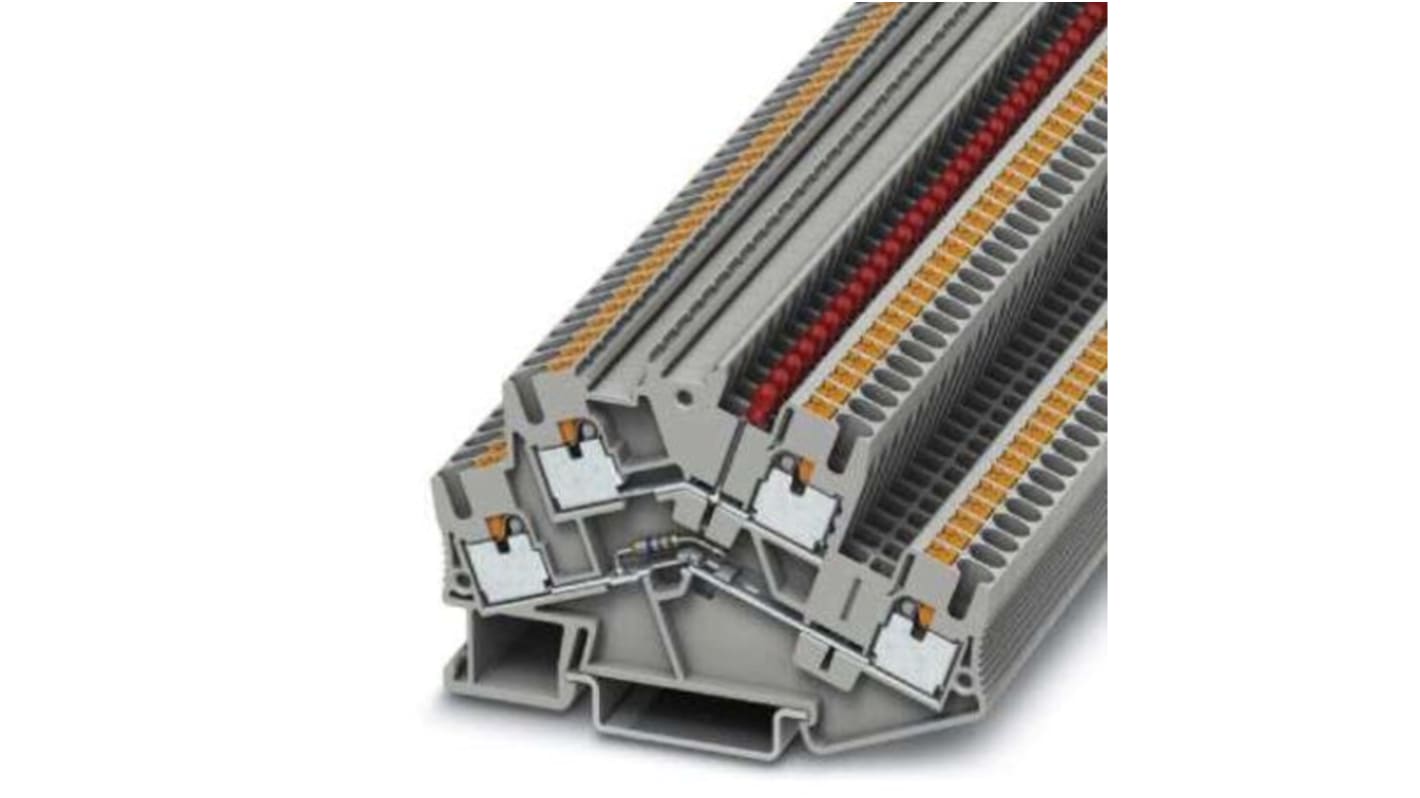 3245969 | Phoenix Contact PTTBS 2.5-LA 24 RD Series Grey Component ...