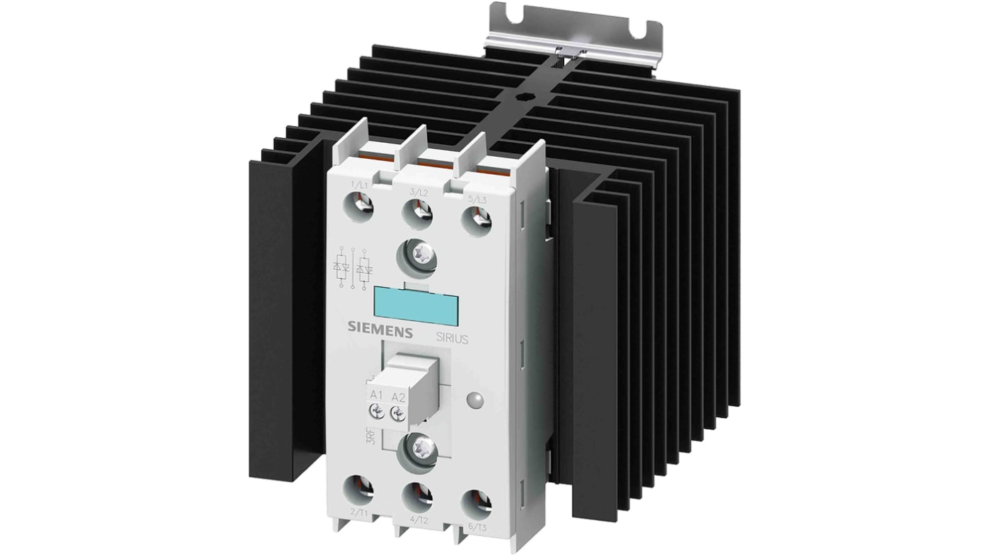 Siemens 3RF24 Series Solid State Relay, 40 A Load, Screw Fitting, 600 V Load