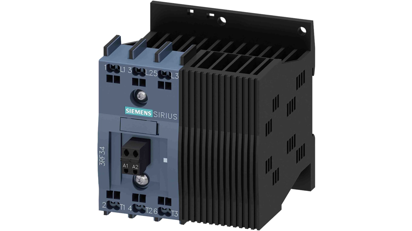 Relé de estado sólido Siemens SIRIUS 3RF34, 9,2 A máx., montaje en carril DIN