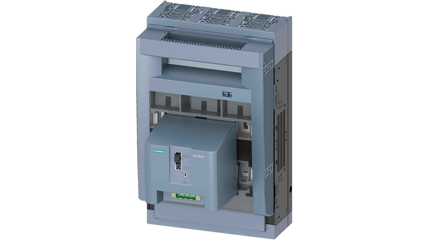 Sezionatore portafusibili Siemens 3NP1143-1DA11, corrente max 250A, 3, fusibile , fusibile NH0, NH1 SENTRON 3NP1