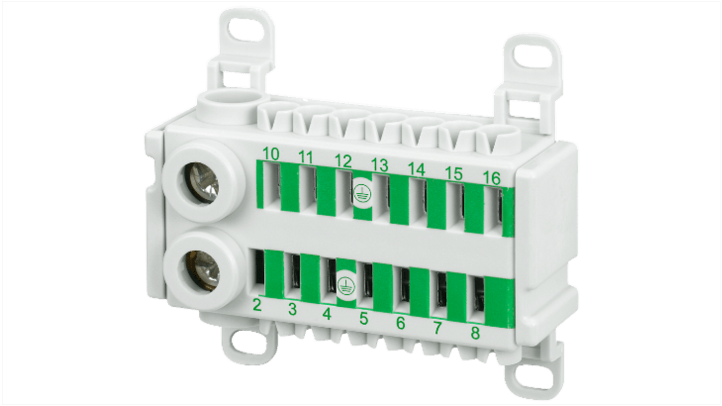 Terminales de conexión Siemens 8GS4034-2 Alpha para uso con ALPHA 400-ZS