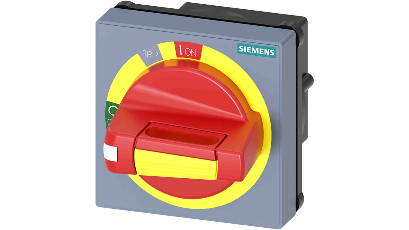 Mando giratorio Siemens, para 3VA1/2 100/160/250 36mm, IP65 SENTRON