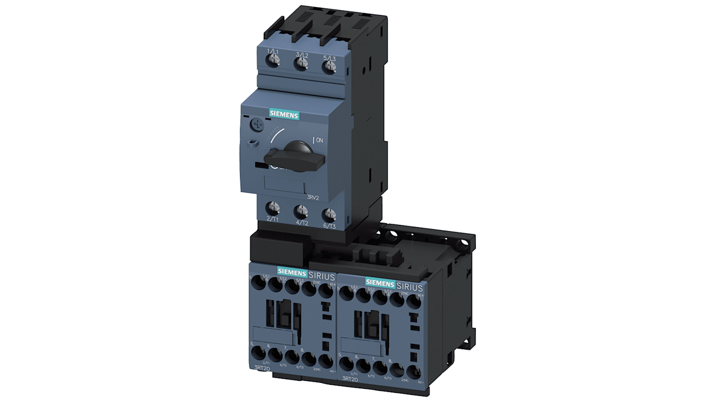 Siemens DOL Starter, 370 W, 690 V ac, 1, 3 Phase, IP20