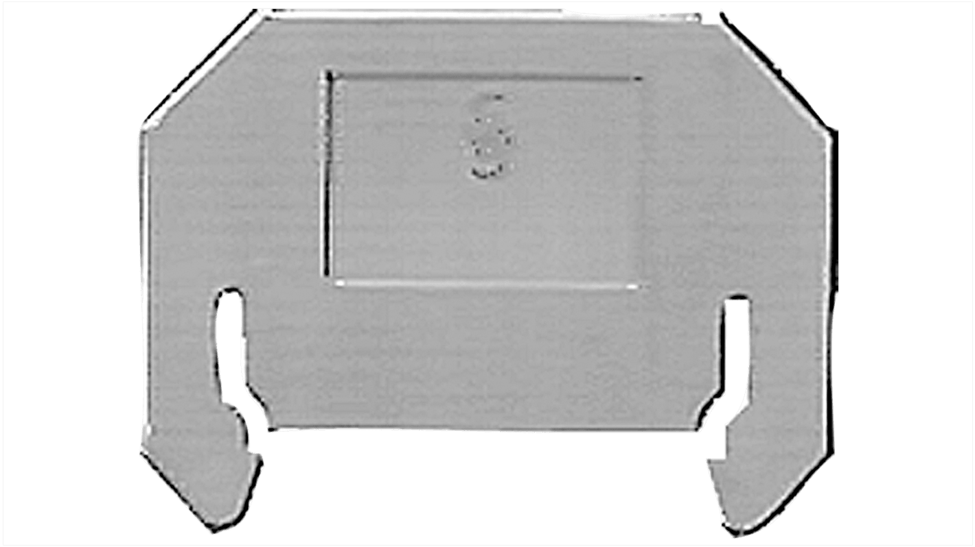 Siemens 8WA Series End Cover for Use with DIN Rail Terminal Blocks