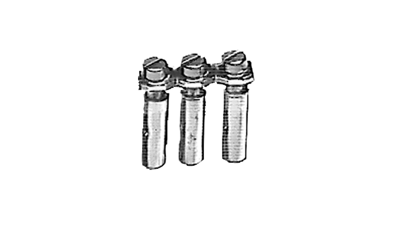 Siemens 8WA Series Jumper Bar for Use with DIN Rail Terminal Blocks