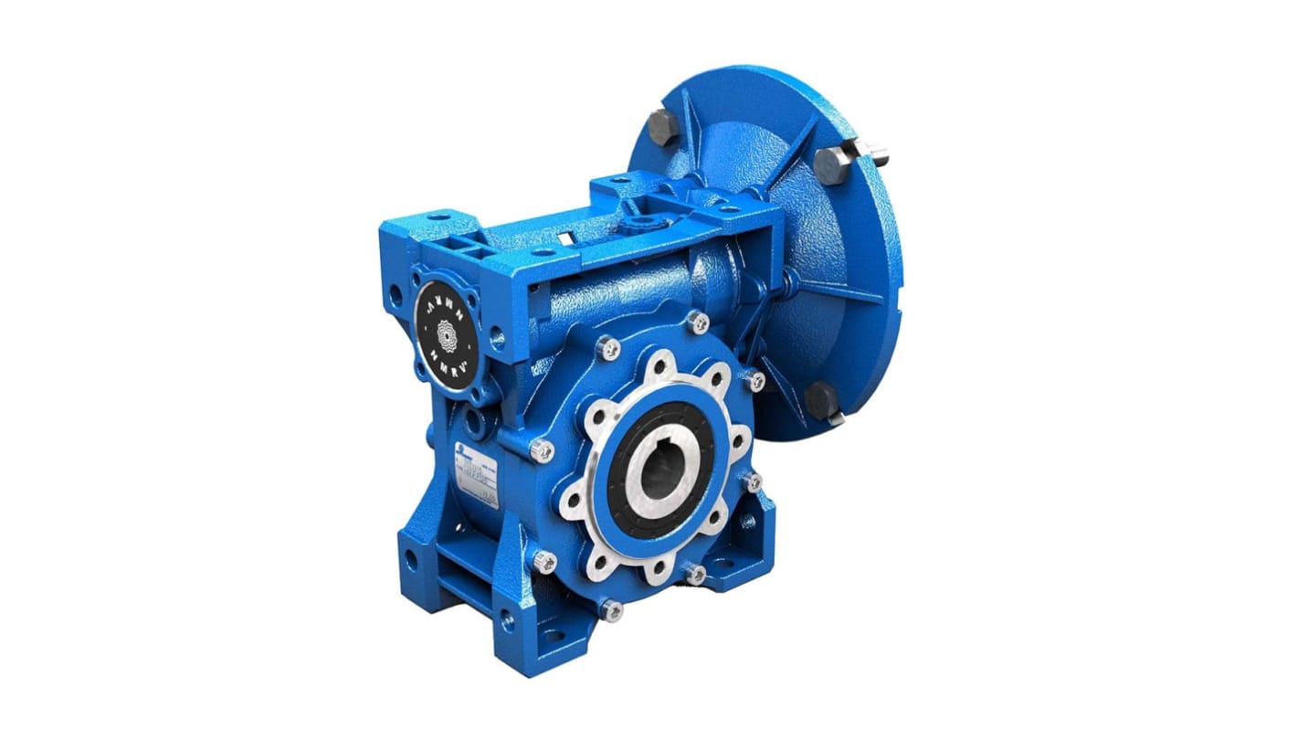 Motovario Worm Gearbox, 10:01 Gear Ratio, 25 Nm Maximum Torque