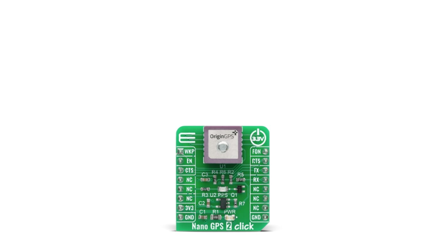 MikroElektronika Entwicklungstool Kommunikation und Drahtlos Adapter Board für Nicht zutreffend, GPS