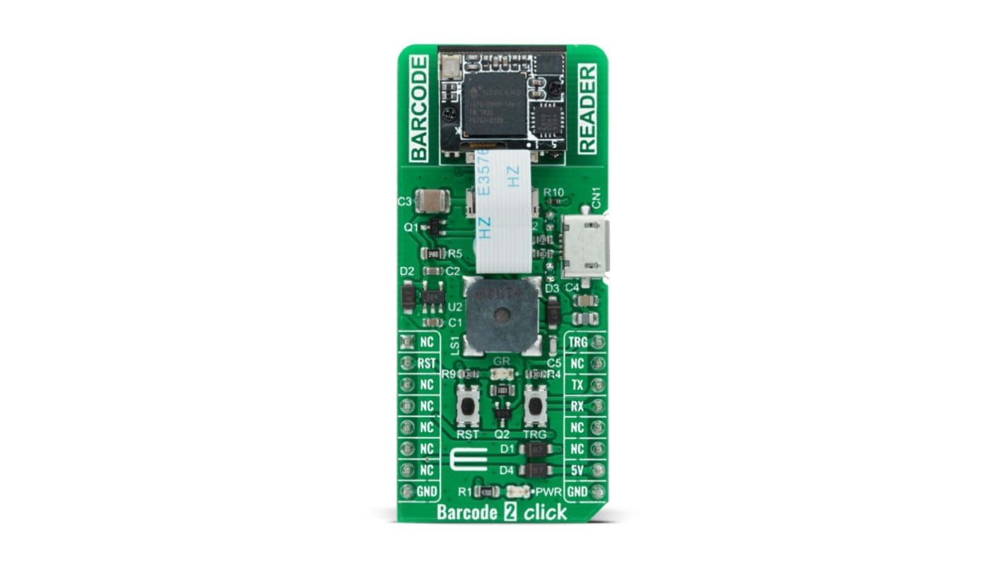 MikroElektronika BARCODE 2 Click Development Kit for EM3080-W Boarding Passes, e-Tickets