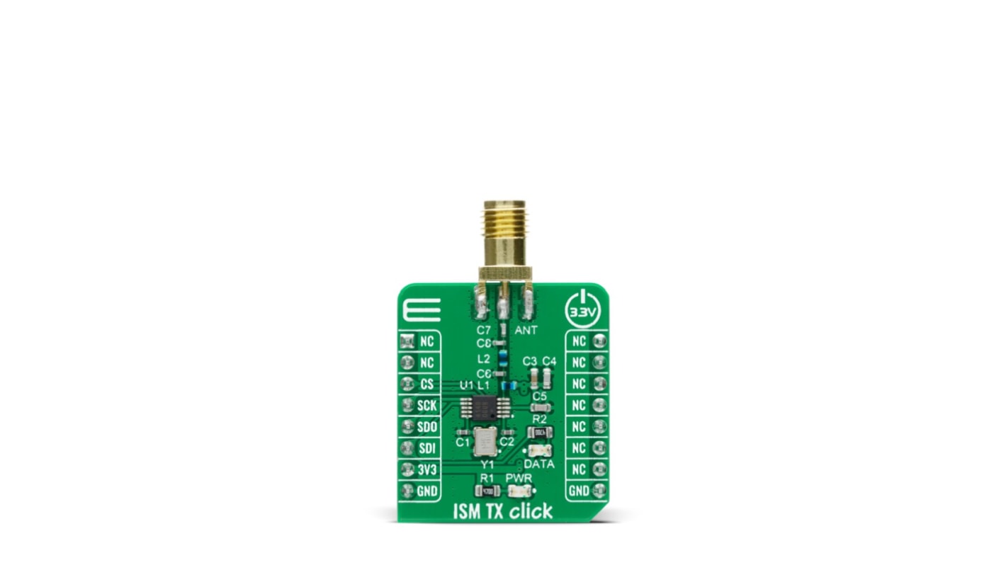 Module de développement de communication et sans fil MikroElektronika ISM TX Click 16MHz