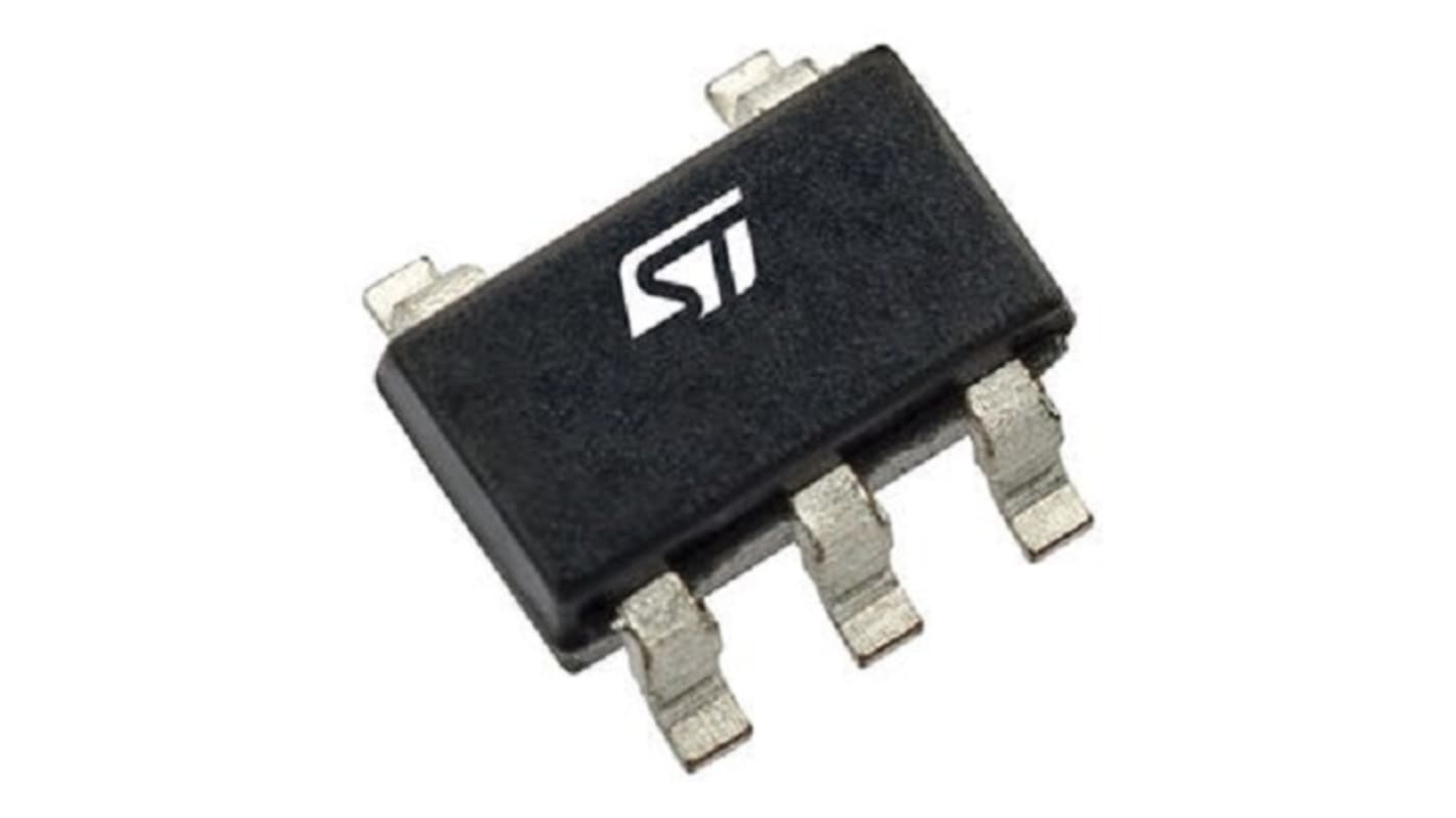 STMicroelectronics オペアンプ, 表面実装, 1回路, ±2電源, 単一電源, TSB711AIYLT