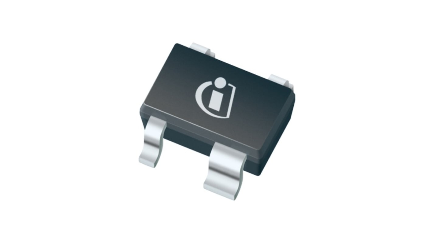 Transistor bipolare RF NPN Infineon, 4 Pin, SOT-343, 55 mA, 2,25 V, Montaggio superficiale