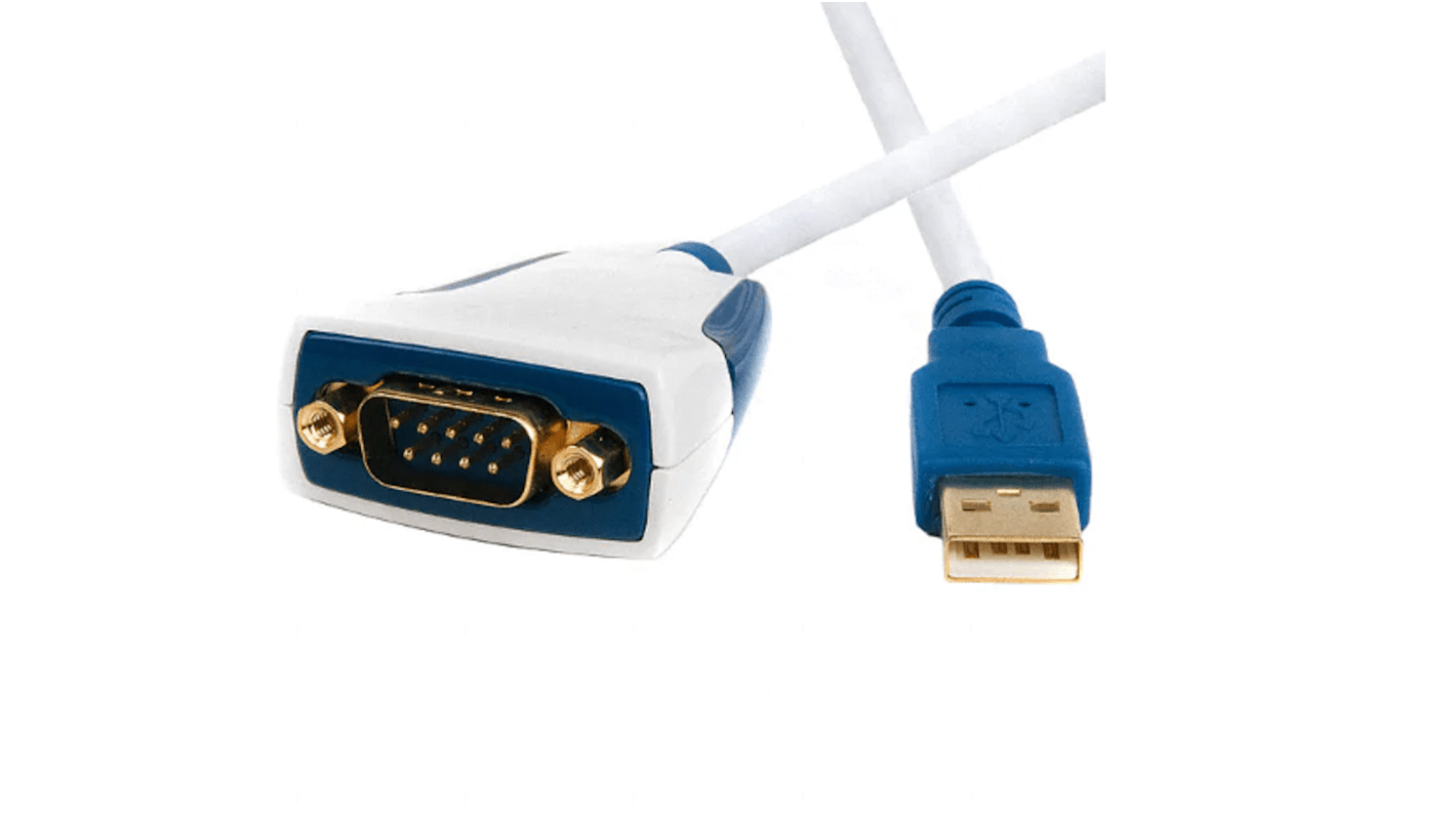 FTDI Chip RS232 USB A DB-9 Male Converter Cable