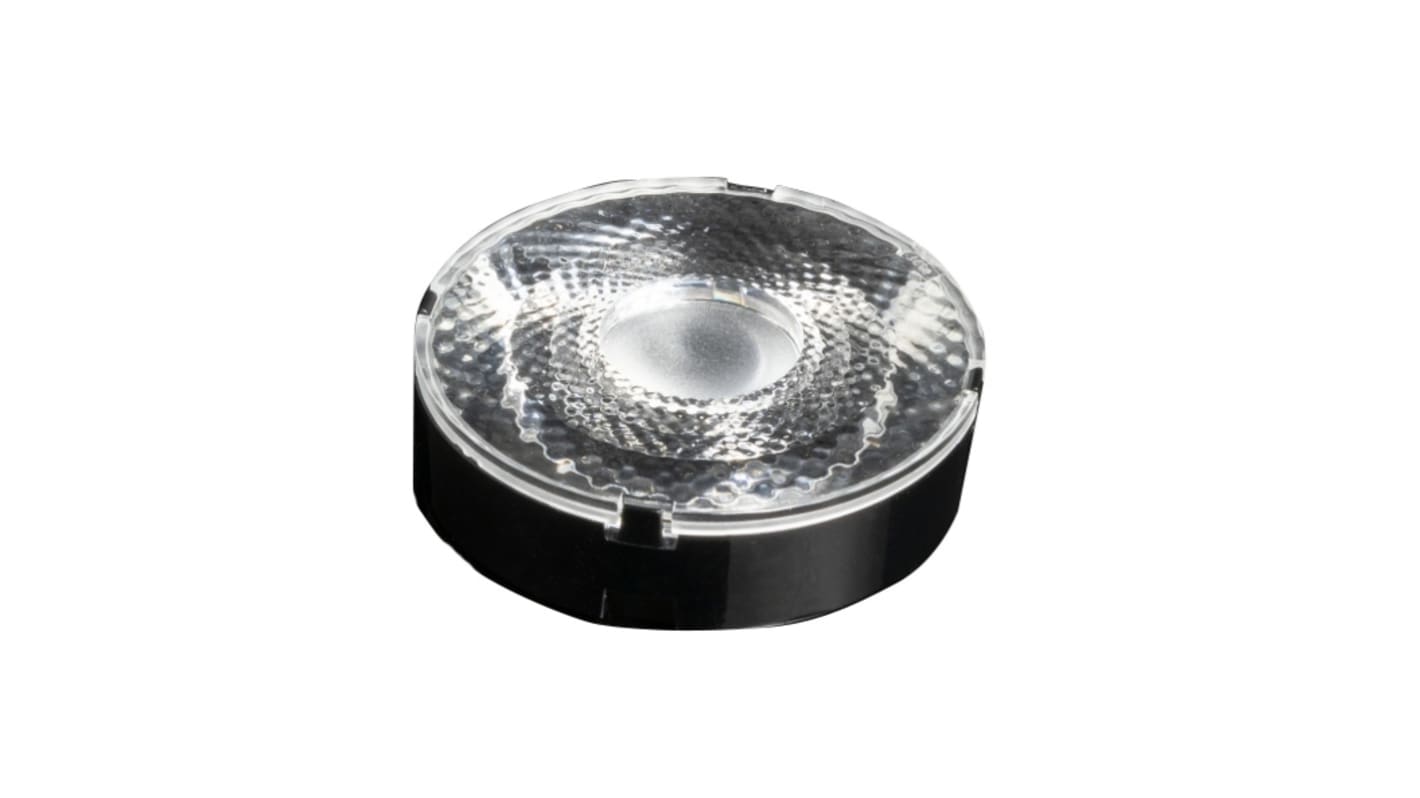 Ledil LED lencse, 24° Átlátszó Polimetil-metakrilát (PMMA) Kör alakú