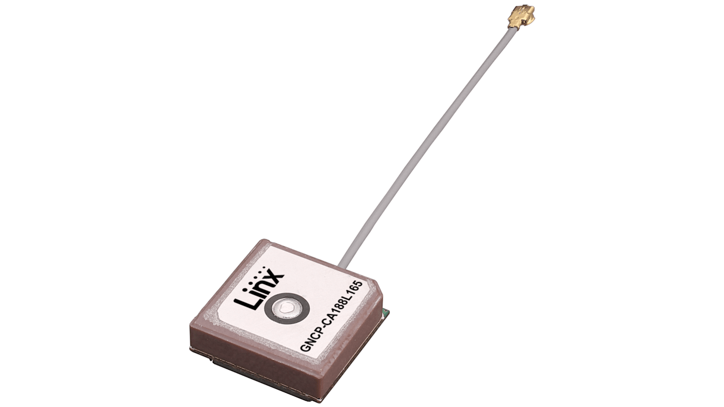 Linx ANT-GNCP-CA188L165 Patch Multiband Antenna with UFL Connector, GPS