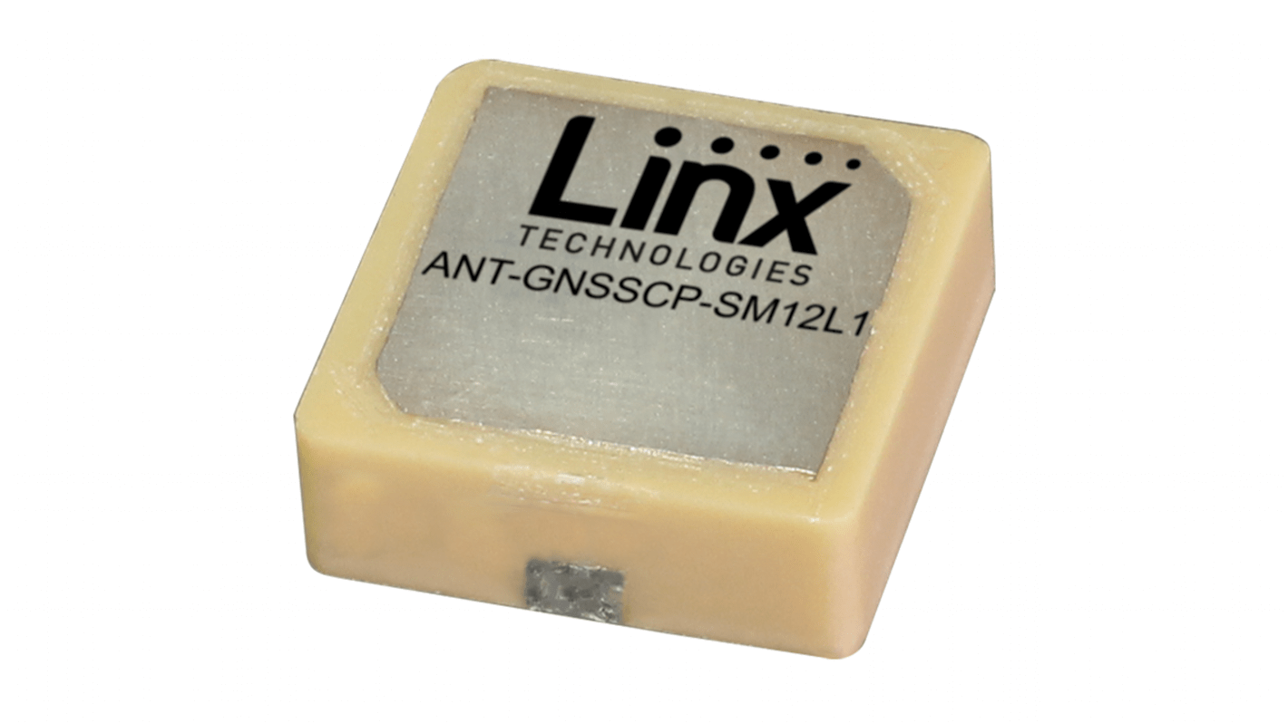 Linx ANT-GNSSCP-SM12L1 Patch Omnidirectional GPS Antenna, GPS | RS