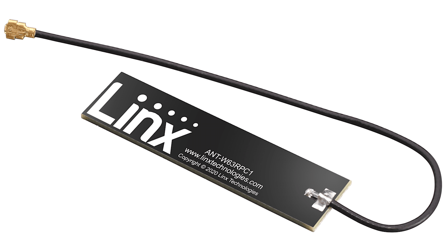 Mindenirányú Linx Dipól WiFi antenna Ragasztó ANT-W63RPC1-100 Külső 100mm