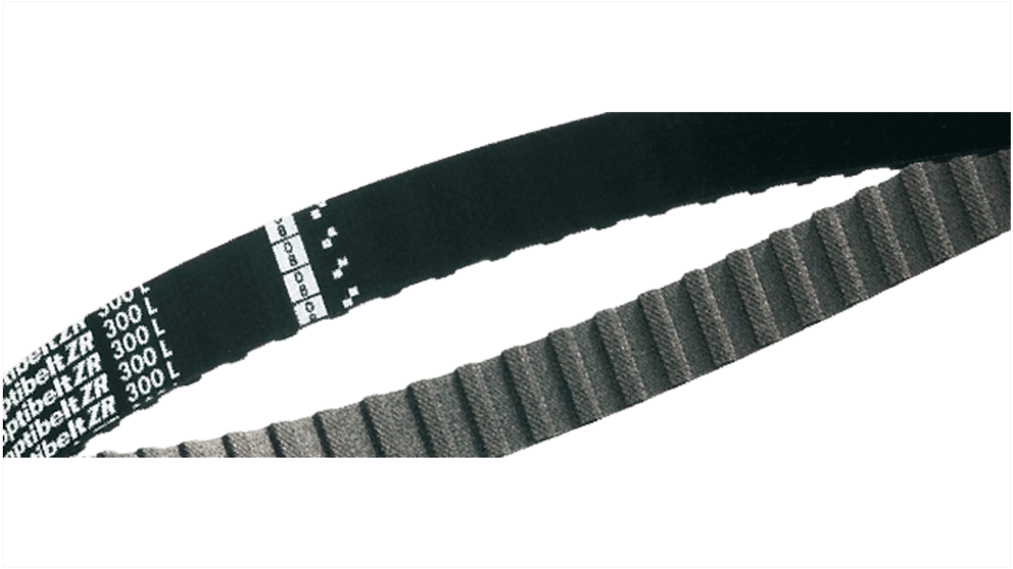 OPTIBELT vezérműszíj (116 XL 025), 6.35mm széles, 294.64mm hosszú, Gumi