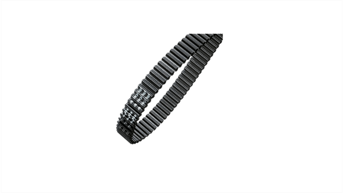 OPTIBELT 615 D5M 9 Double Sided Timing Belt, 123 Teeth, 615mm Length, 9mm Width