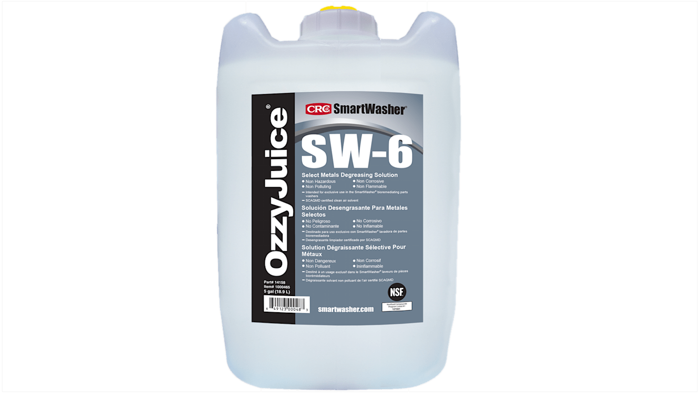 SW6 OzzyJuice Nettoyant pour bac de nettoyage CRC 20L RS