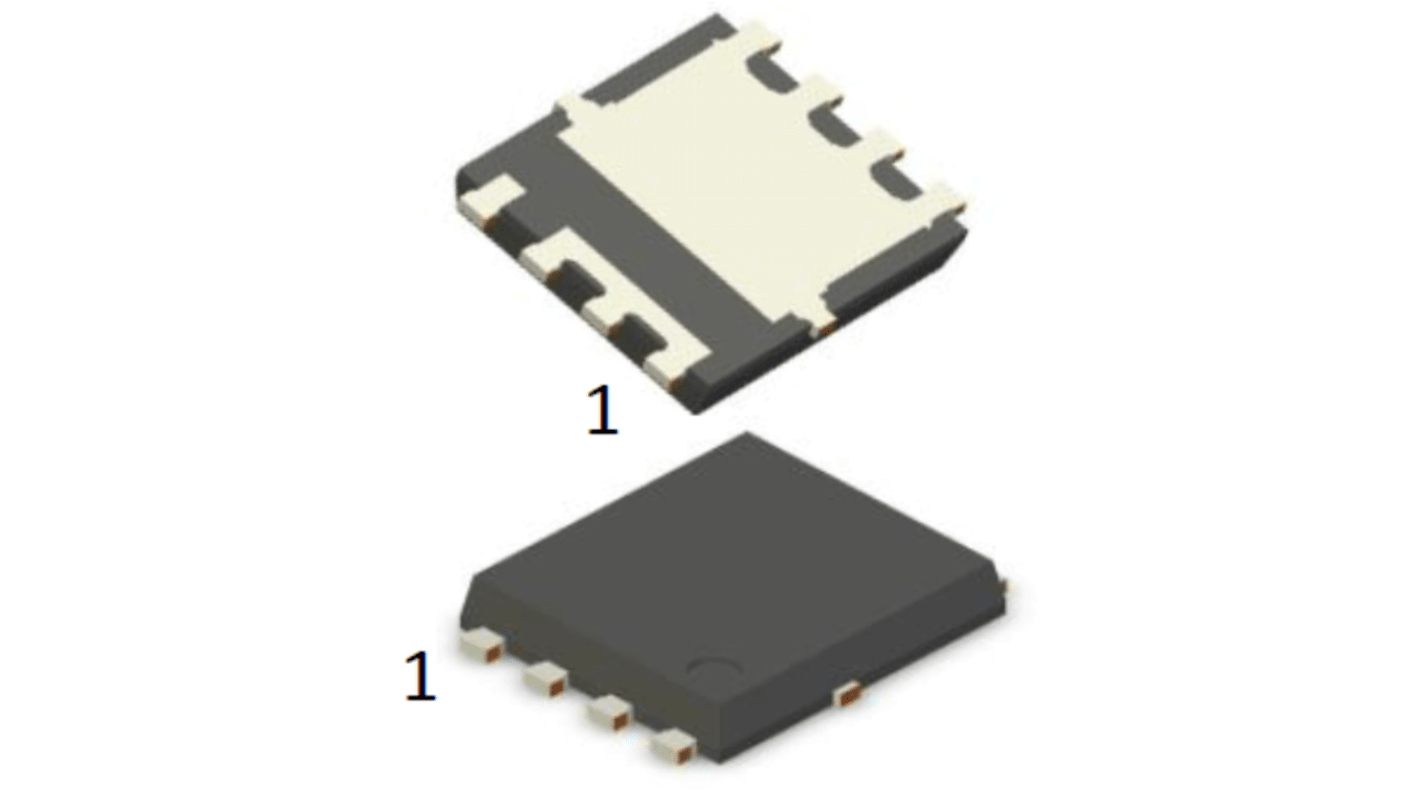 MOSFET Infineon IPC100N04S52R8ATMA1, VDSS 40 V, ID 100 A, SuperSO8 5 x 6 de 8 pines