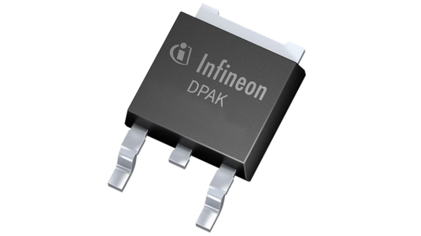 MOSFET Infineon IPD60R1K5CEAUMA1, VDSS 600 V, ID 5 A, DPAK (TO-252) de 3 pines
