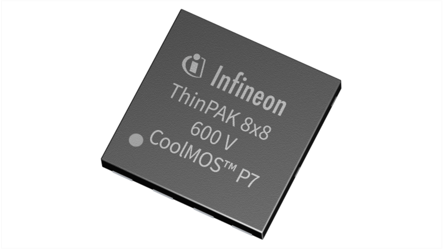 MOSFET Infineon canal N, ThinPAK 8 x 8 27 A 600 V, 5 broches