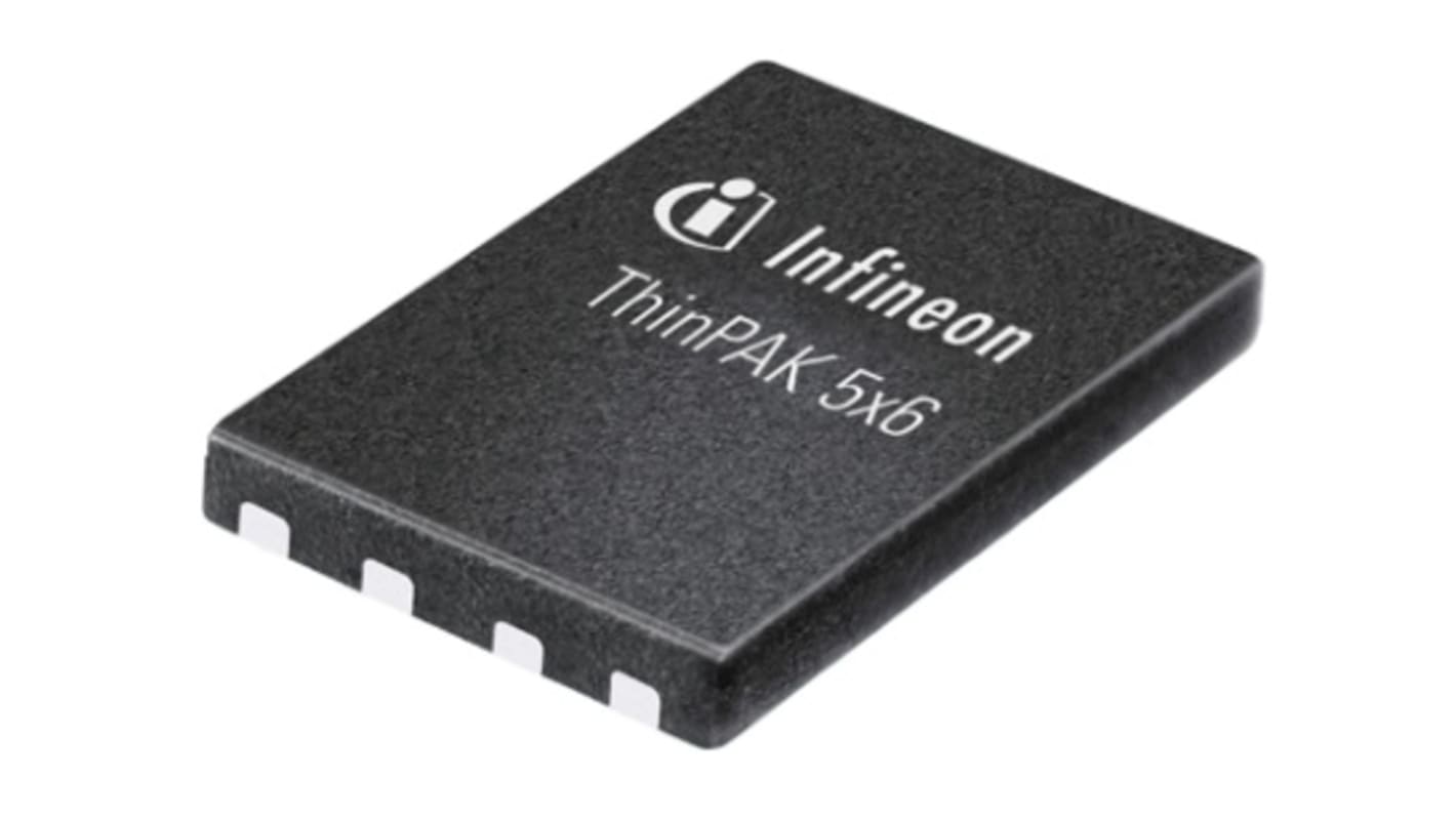 Infineon Nチャンネル MOSFET600 V 3 A 表面実装 パッケージThinPAK 5 x 6 5 ピン