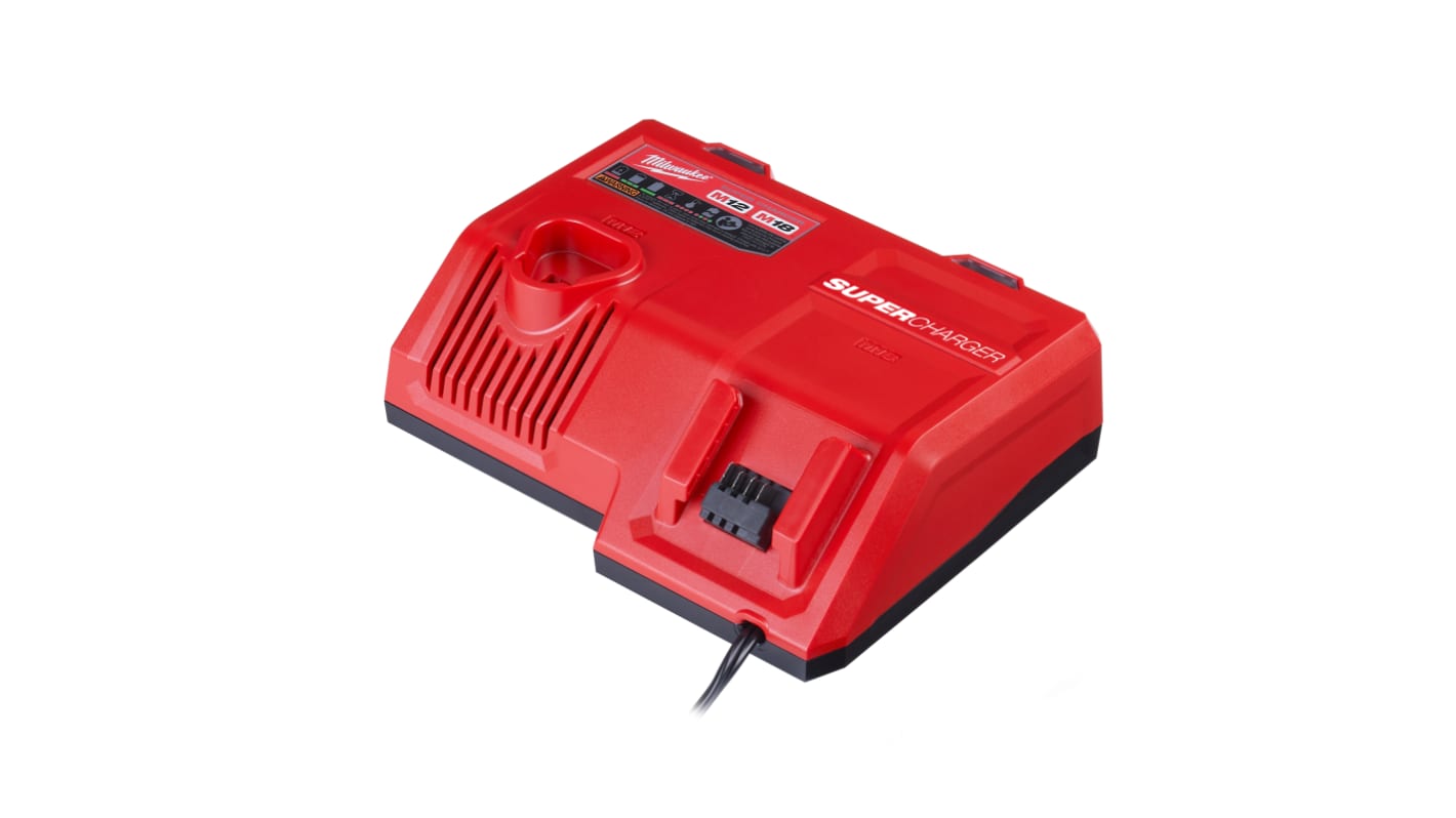 Milwaukee M12-18SC-0 Power Tool Charger, 12V, 18V for use with M12 and M18 system