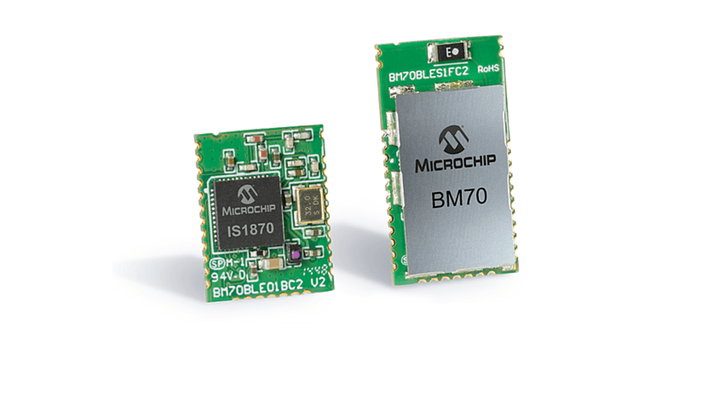 Modul Bluetooth BM70BLES1FC2-0B05BA 5 0dBm Microchip