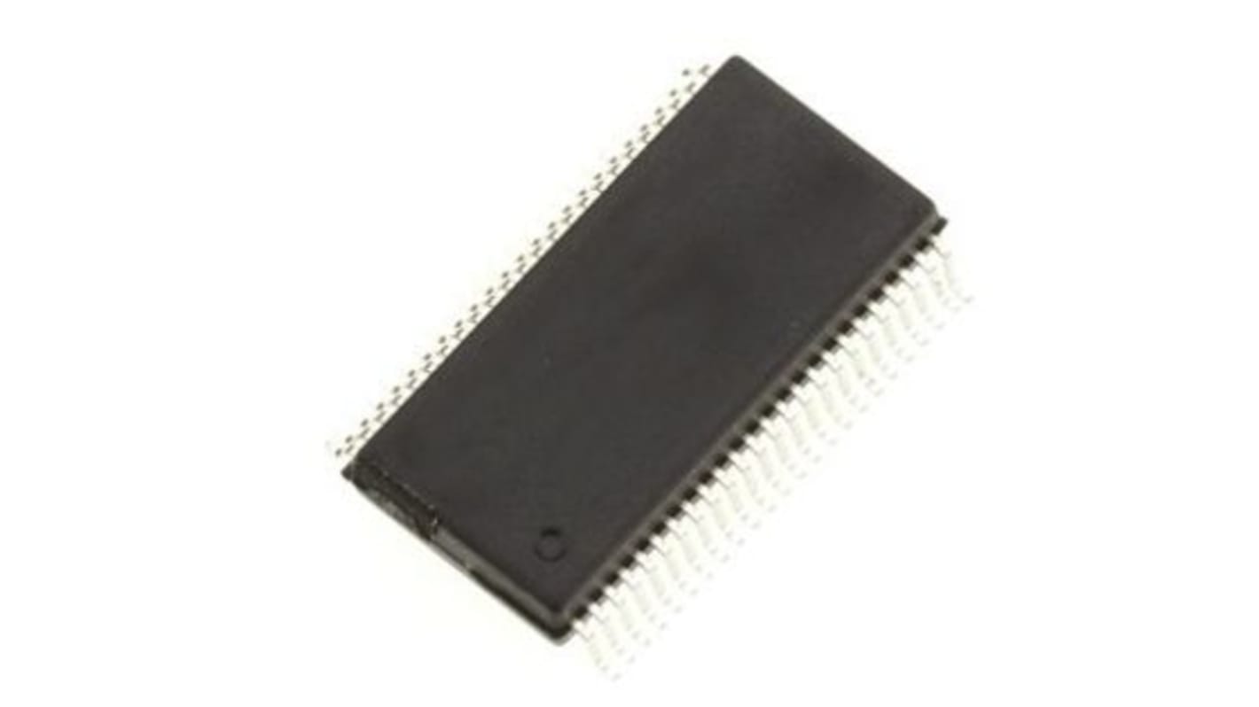 Ricetrasmettitore di bus 74FCT164245TPVG, Dual, 74, 8-Bit, 48-Pin, SSOP