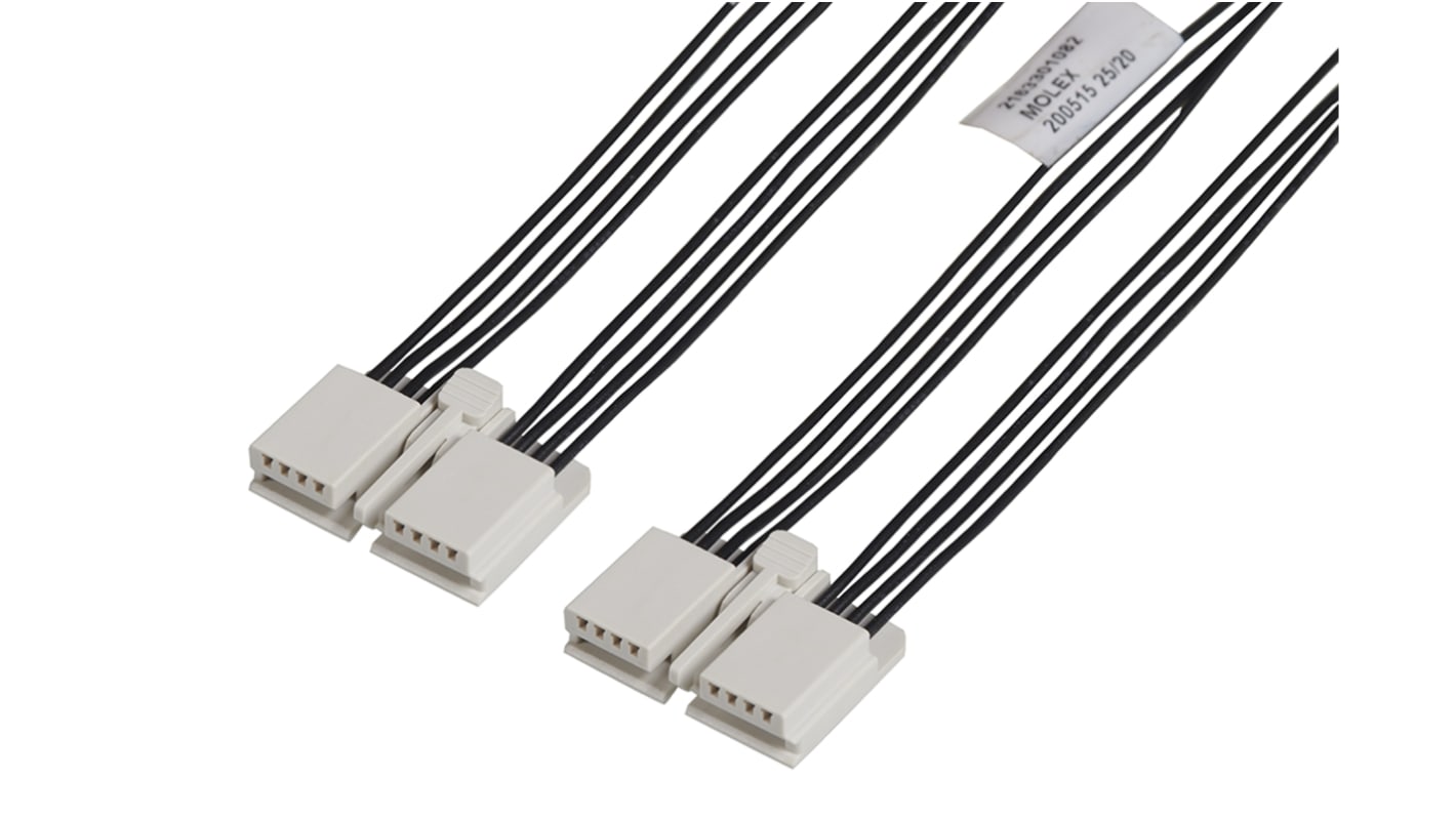 Molex Edge Lock Wire to Board-kabel (printkortstik med kabel), 300mm