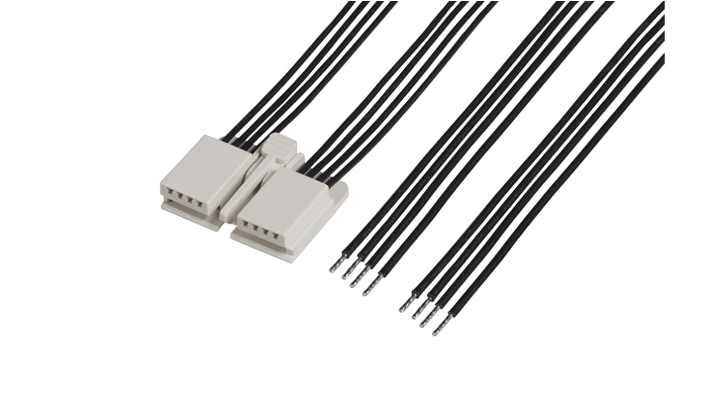 Molex Edge Lock Platinenstecker-Kabel EdgeLock / offenes Ende Raster 2mm, 100mm